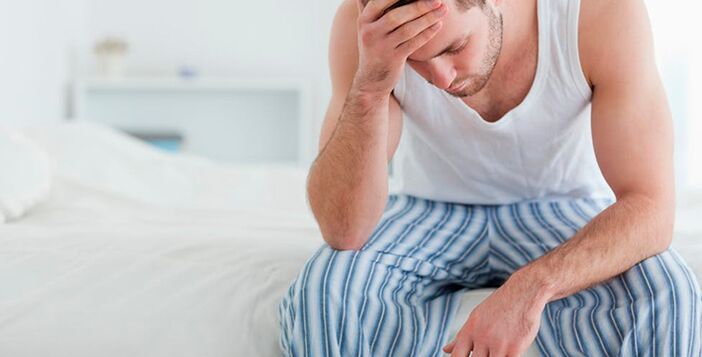 Douleur hémorroïde chez un homme
